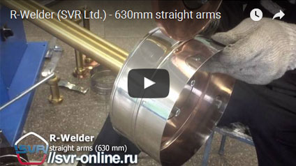 Video radial welding R Welder